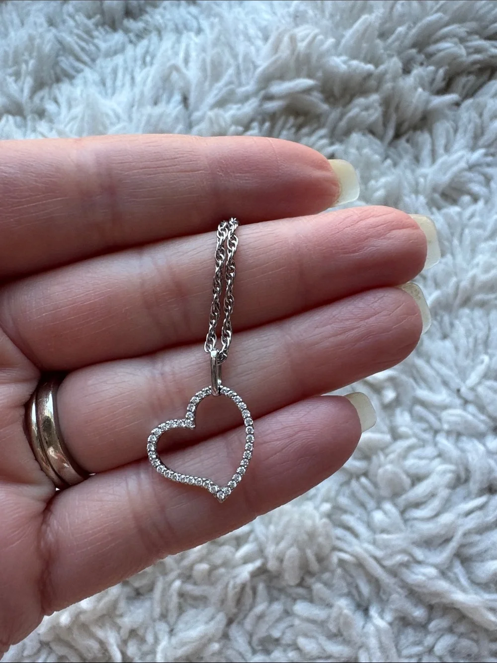 14K Diamond Pendant
